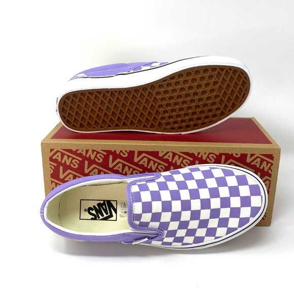 VANS Classic Slip-On Violet Purple Men’s Size Textile Low Top VN0A38F7VLX - Picture 3 of 10
